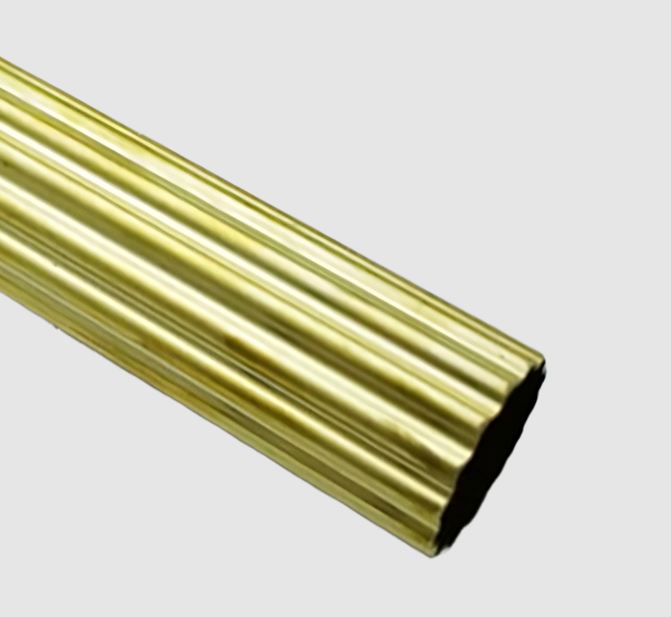 Brass Fluted Tube