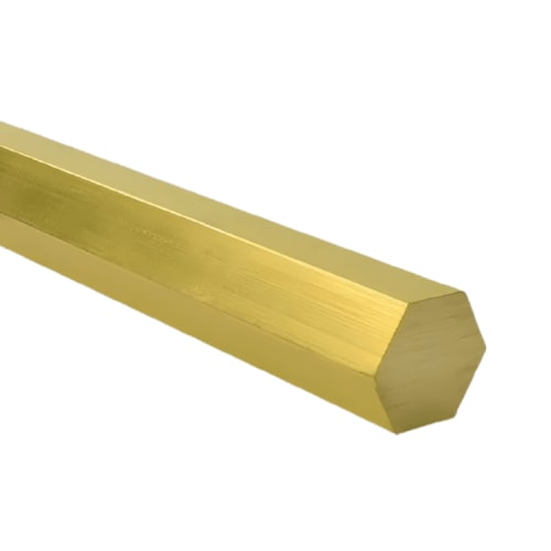 Hexagonal Brass Bar