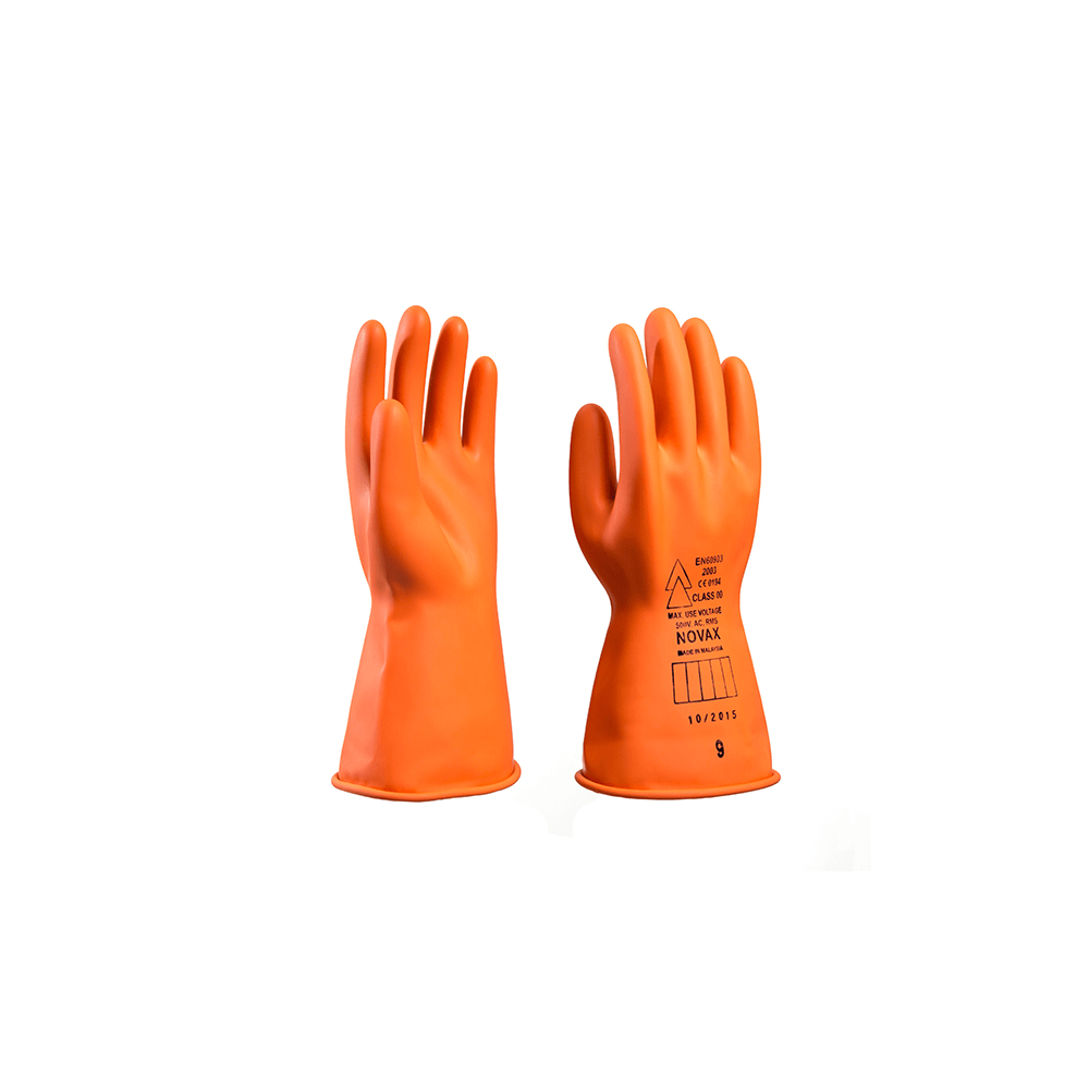 NOVAX Class 00 Rubber Insulating Gloves