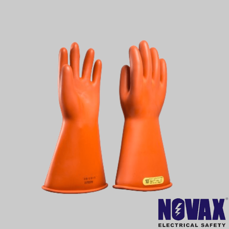 NOVAX Class 2 Rubber Insulating Gloves