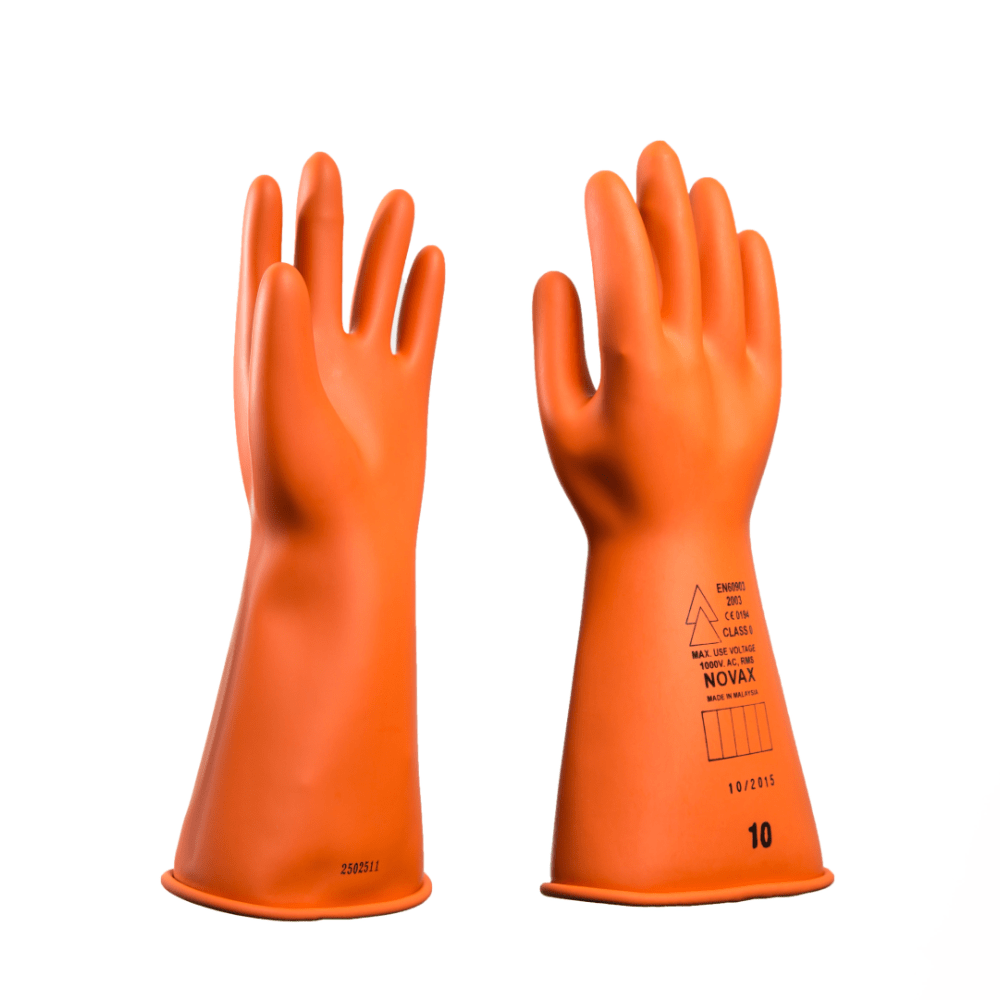 NOVAX Class 0 Rubber Insulating Gloves