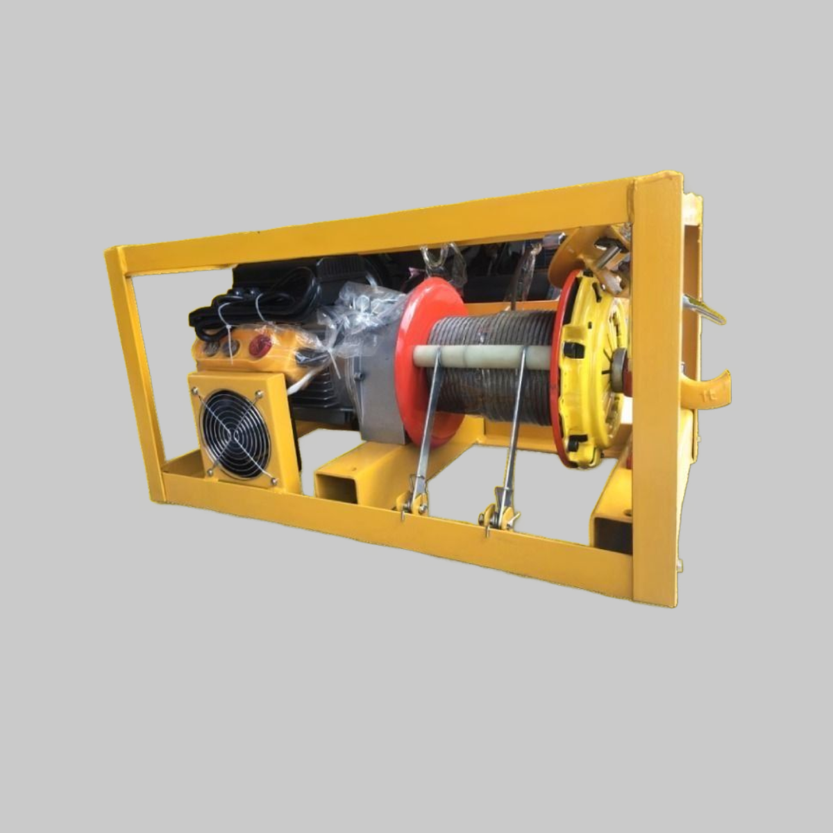 Heavy Duty Electric Hoist With Steel Frame
