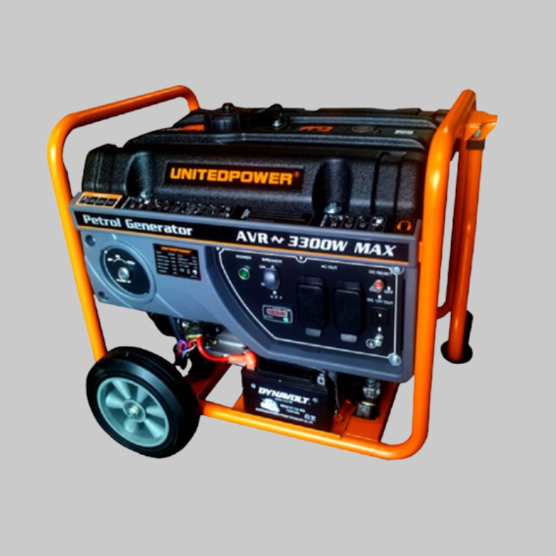 United Power Generator – Gasoline Series 3.3KW (GG3400E)