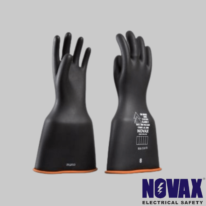 NOVAX Class 2 Rubber Insulating Gloves