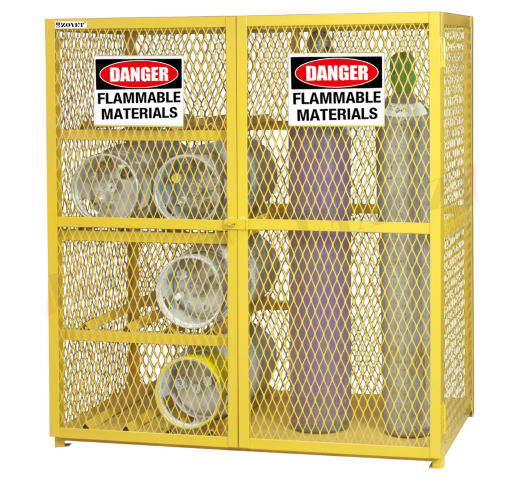 Mesh Gas Cylinder Cabinet