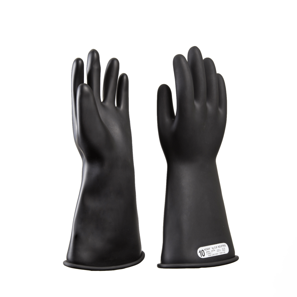 NOVAX - Class 1  Rubber Insulating Gloves 